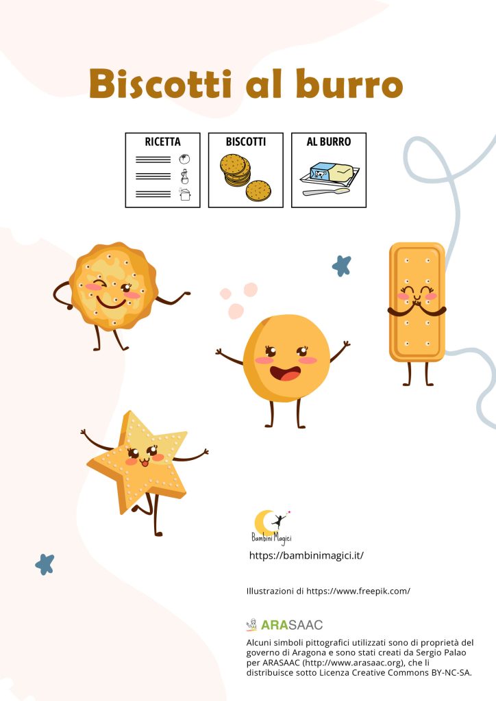 Biscotti comunicazione aumentativa alternativa