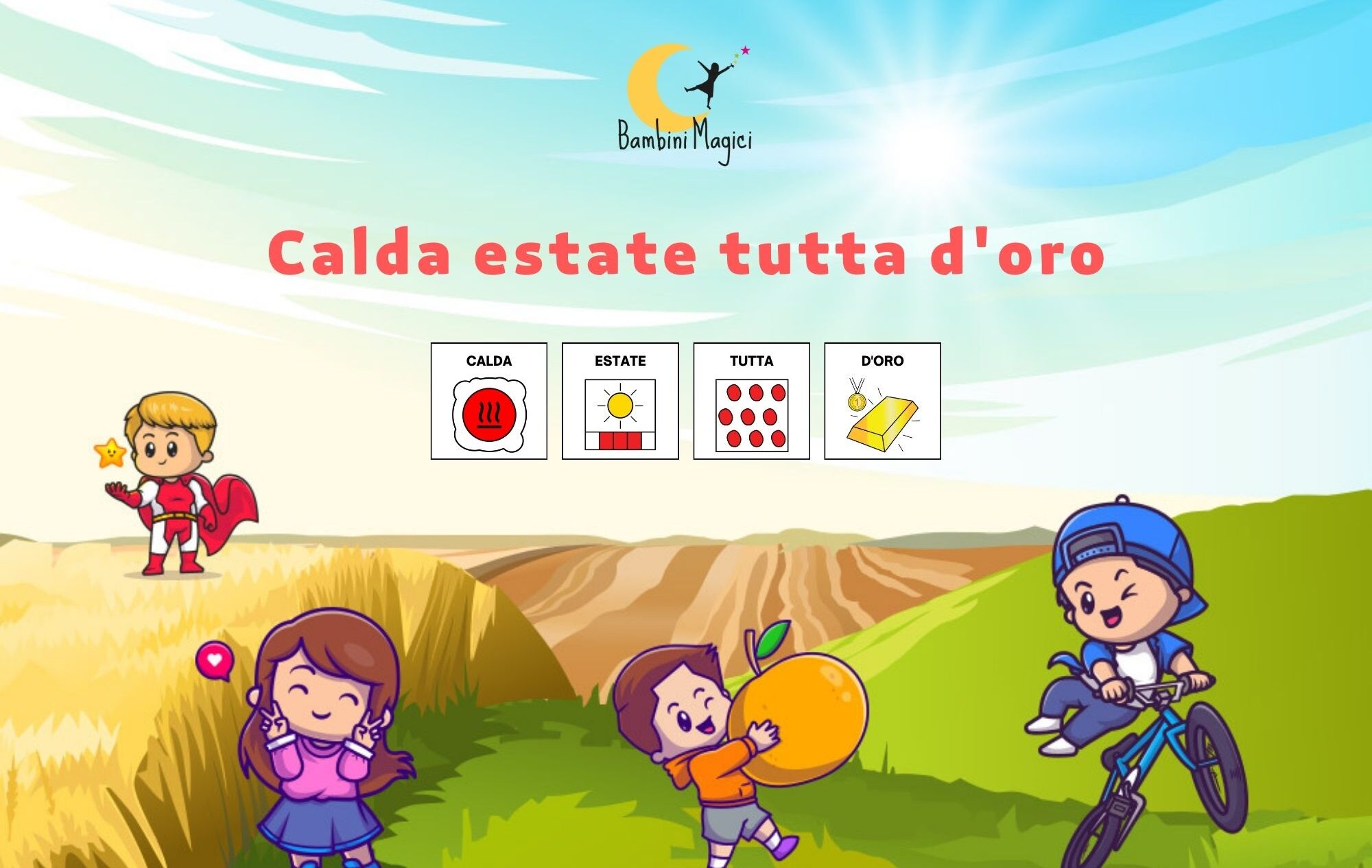 Filastrocca dell’estate in CAA