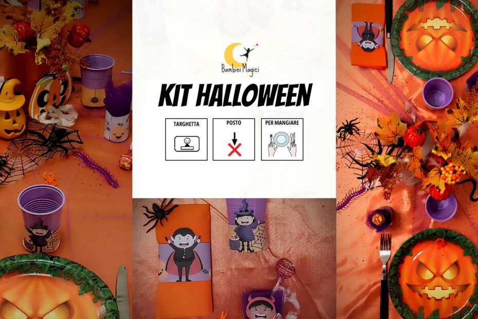 kit halloween bambinimagici